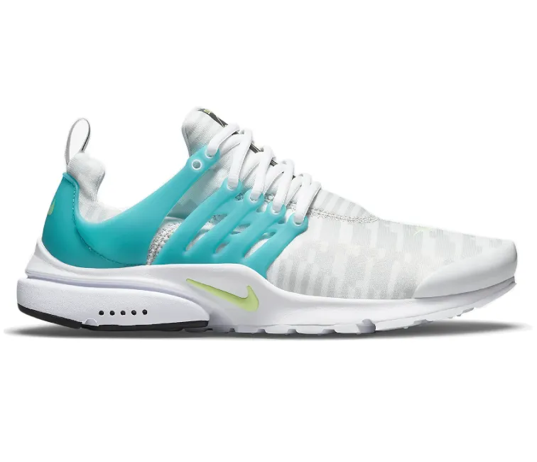 Nike Air Presto Men's (White/Lime Glow) Seamless construction Impact Comfort