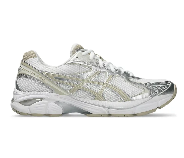 Men's Asics GT-2160 (White/Putty) Shock   Absorbing