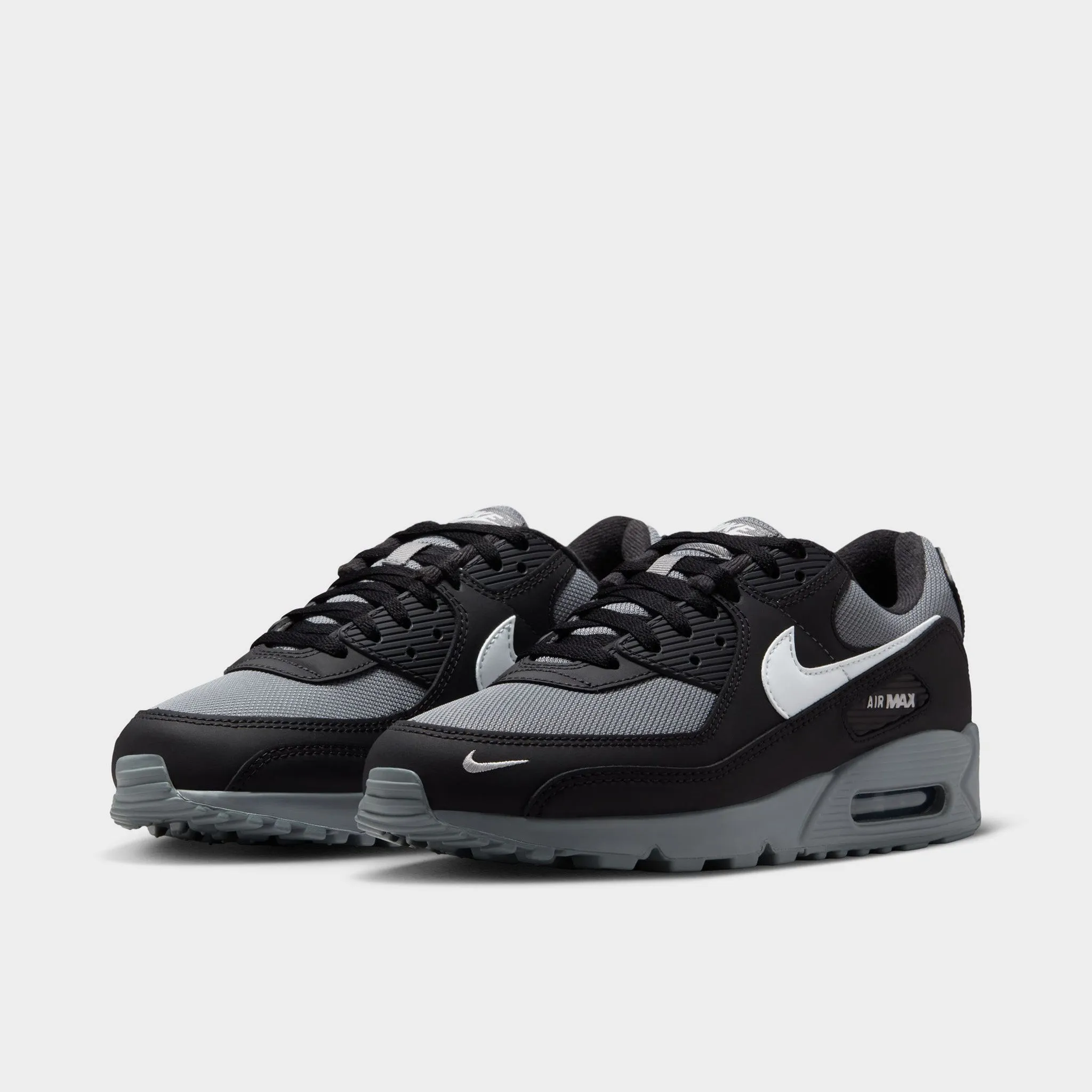 Nike Air Max 90 Black / Grey Minimalist Style Anti Torsion Plate