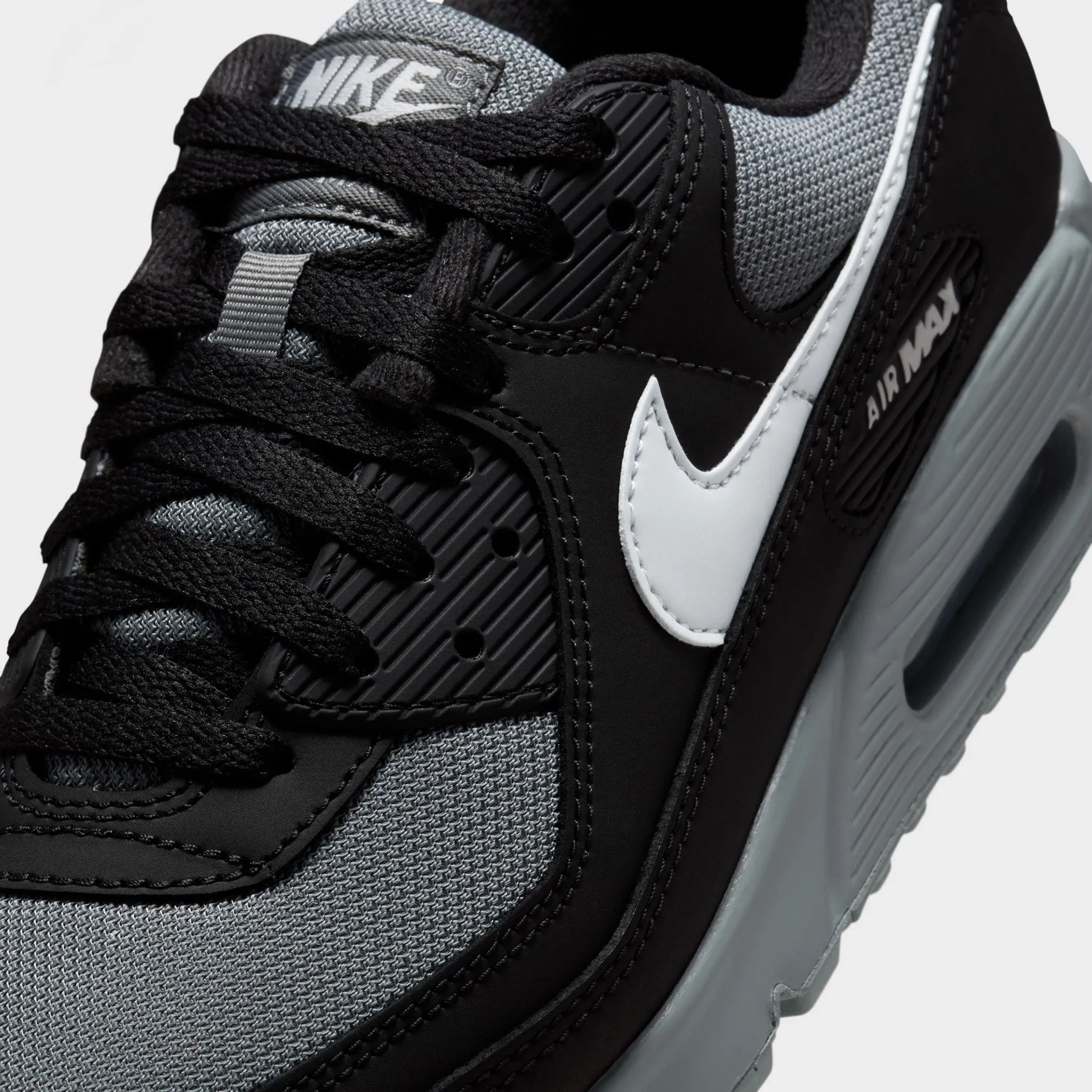 Nike Air Max 90 Black / Grey Orthopedic Friendly Fit