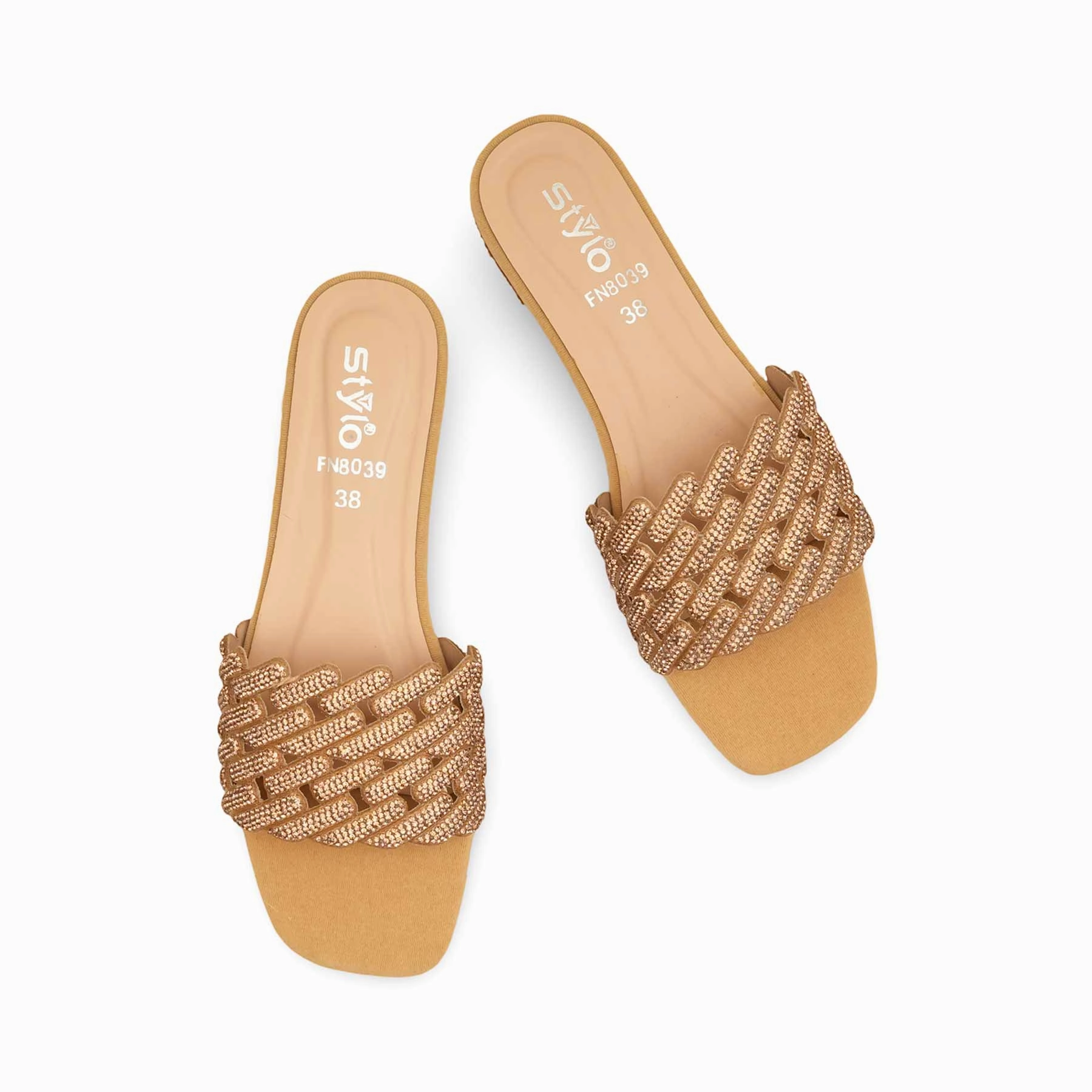 Golden Fancy Women Slipper FN8039 Stylish Slip-Ons