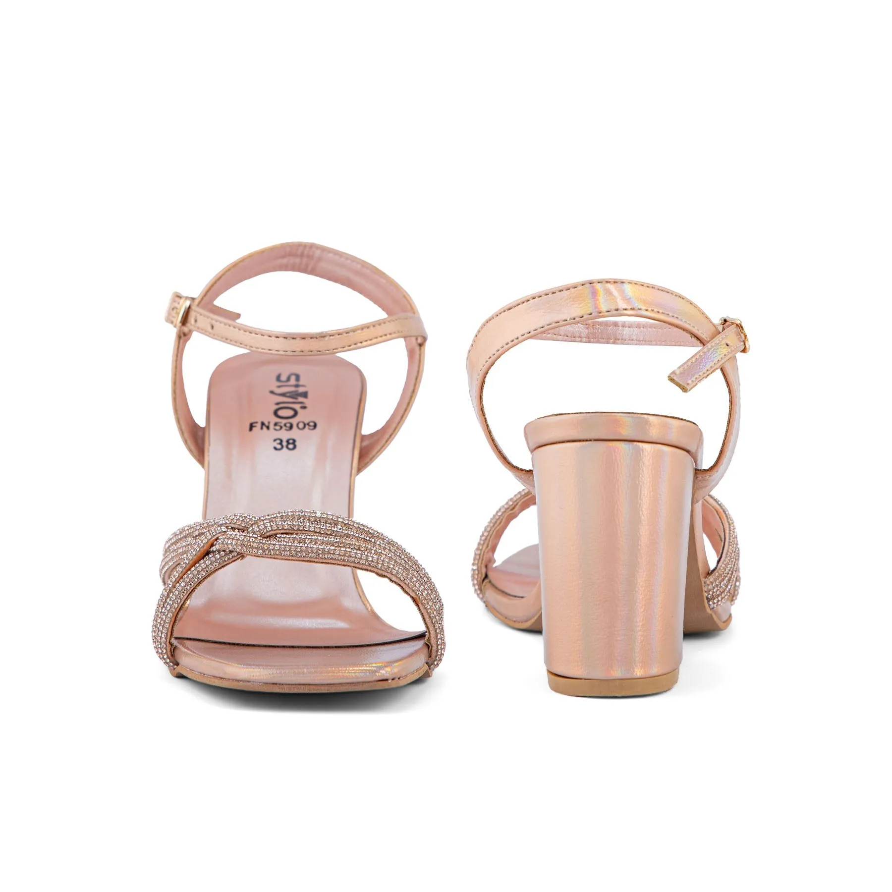 Quick Glam Pink Fancy Sandal FN5909