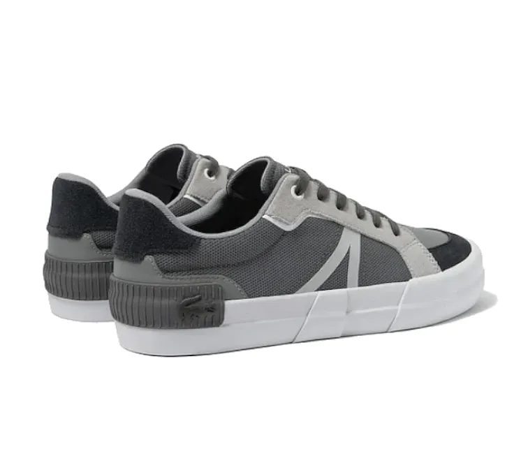 Men's Lacoste L004 123 4 SMA (Grey/Dark Grey) Impact Resistant Cushioning Ultra Cushioned Sole