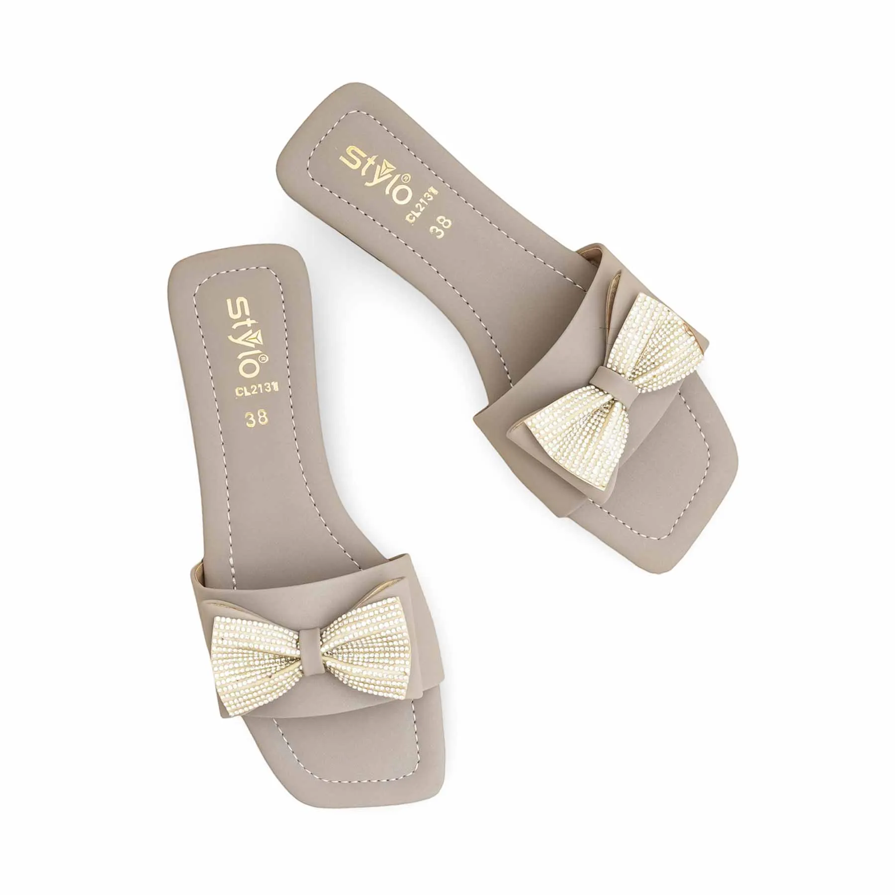 Practical Walk Deck Step Grey Casual Slipper CL2131