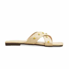 Help Walk Casual Walking Shoes Cream Casual Slipper CL2124