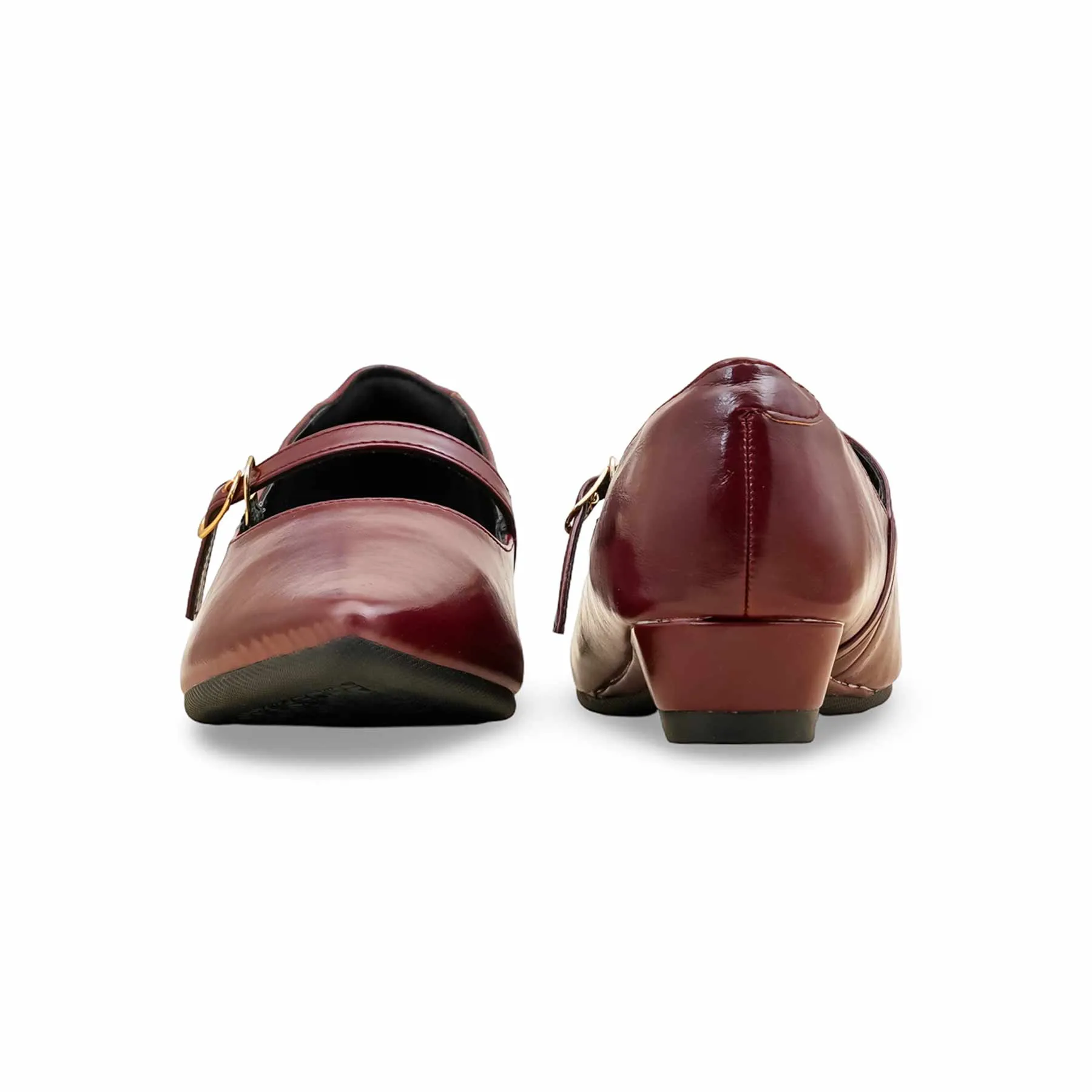 Maroon Pumps For Ladies WN1297 Quiet Spot