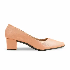 Peach Court Shoes For Women WN7479 Track Walk Flat Sole