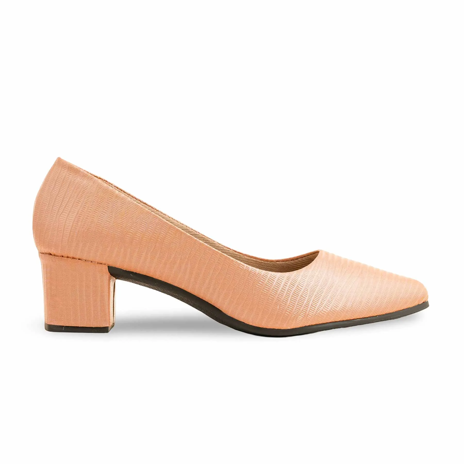 Peach Court Shoes For Women WN7479 Track Walk Flat Sole