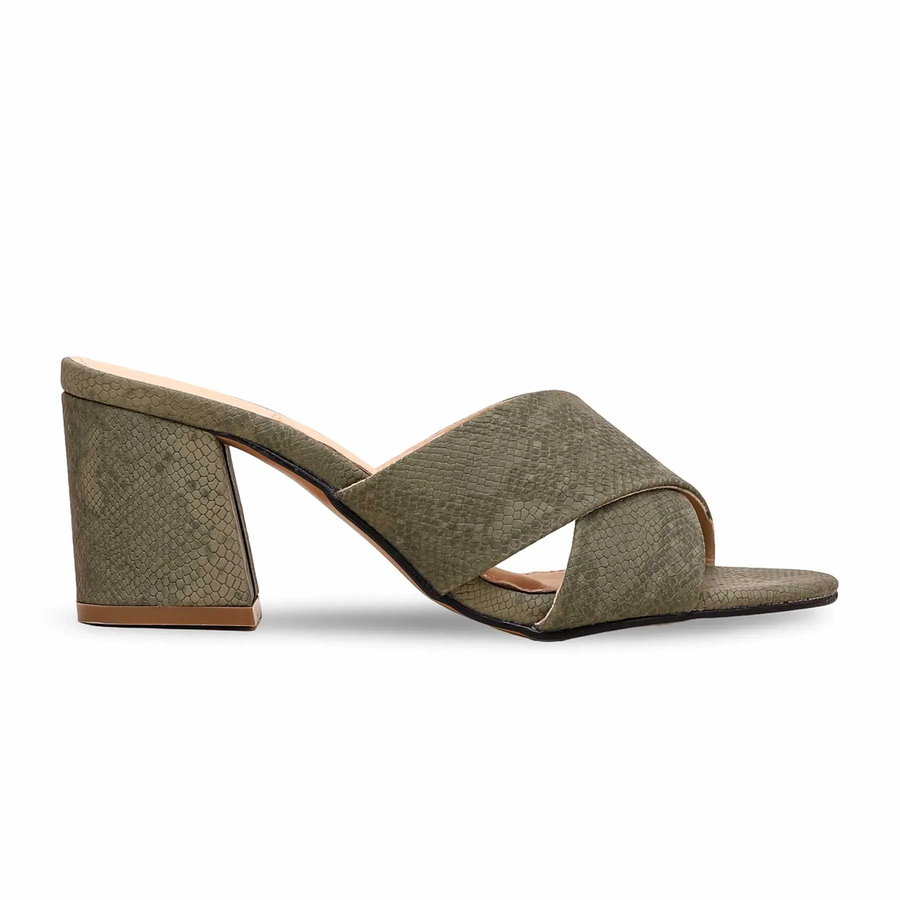 Versatile Spark Heroine Aura Green Formal Slipper FR8269