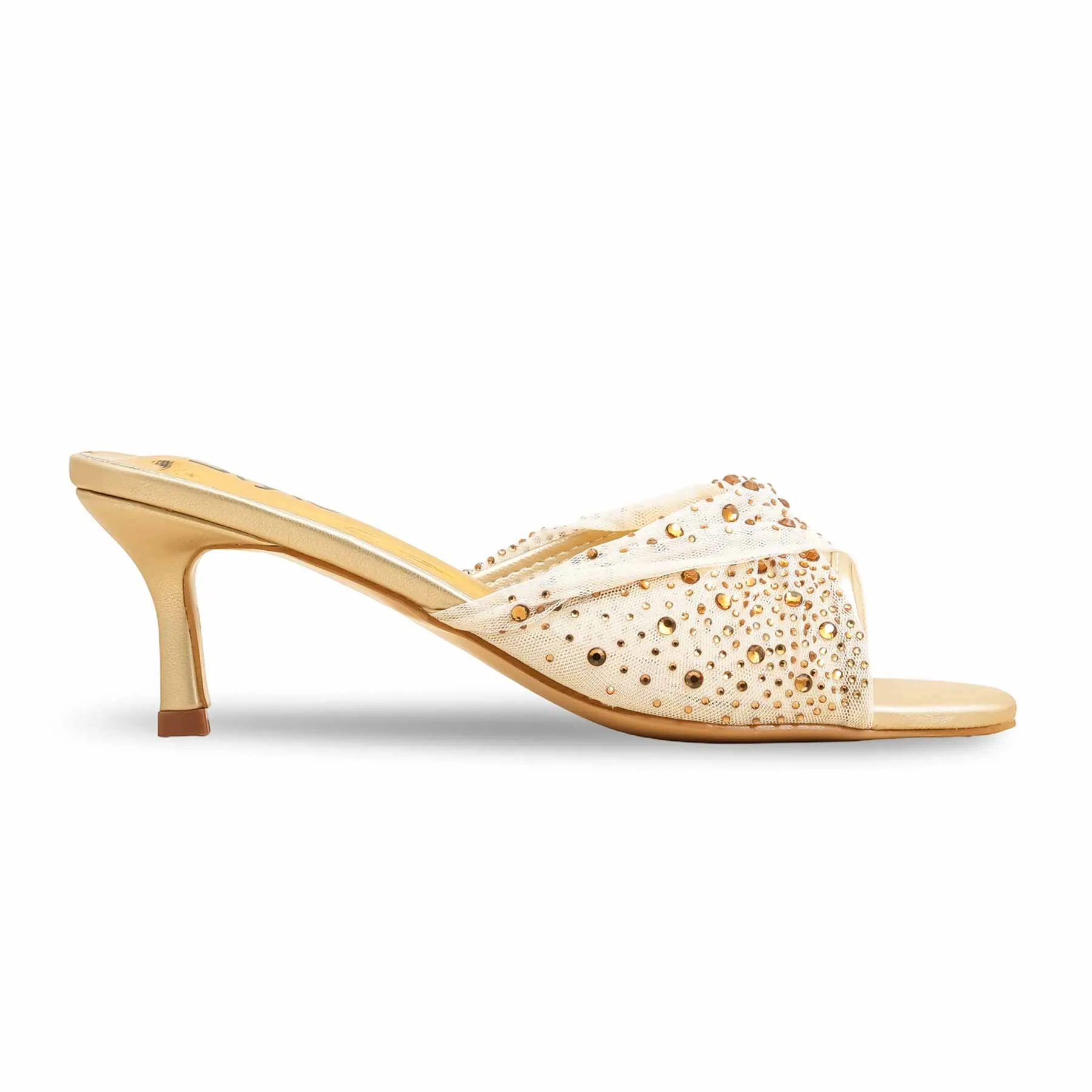 Golden Fancy Bridal Slipper FN7972 Resort Mode Love Note