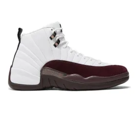 Air Jordan 12 x A Ma Maniere 'Burgundy White' W (2023) Athletic Performance Dual Density Foam