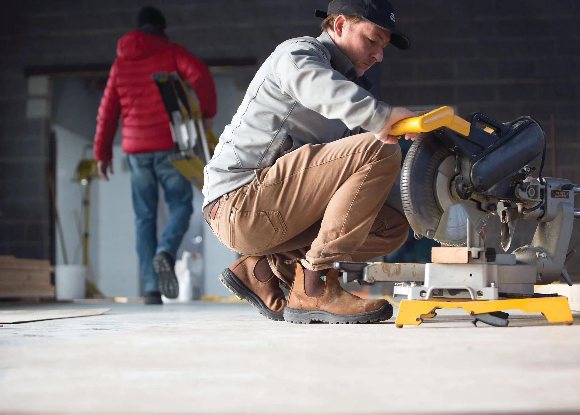 Men's Steel Toe Work & Safety Boots 164 Anti-bacterial Athletic Wear