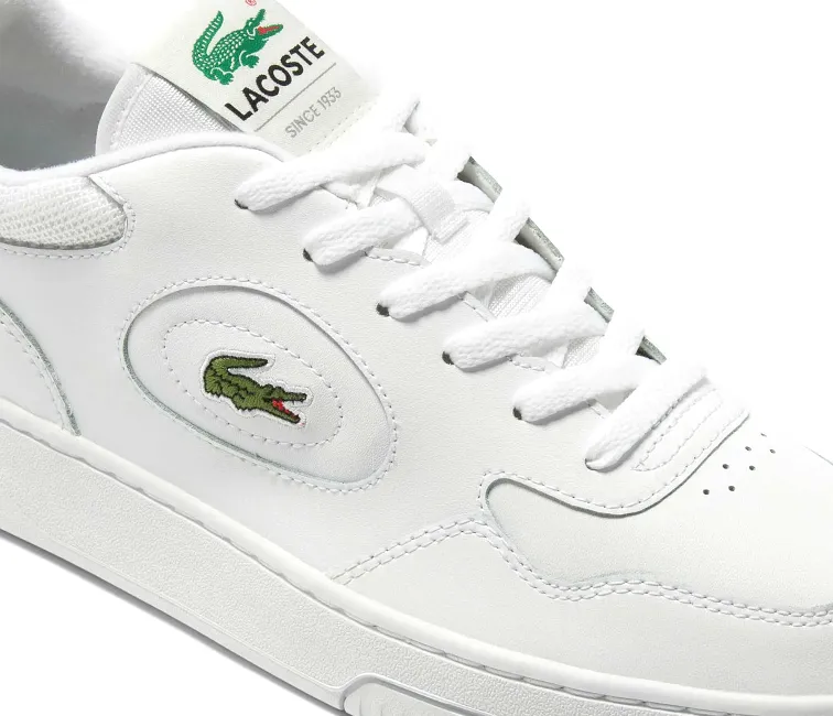 Sturdy Outsole Clean Edge Men's Lacoste Lineset 223 1 SMA (White)