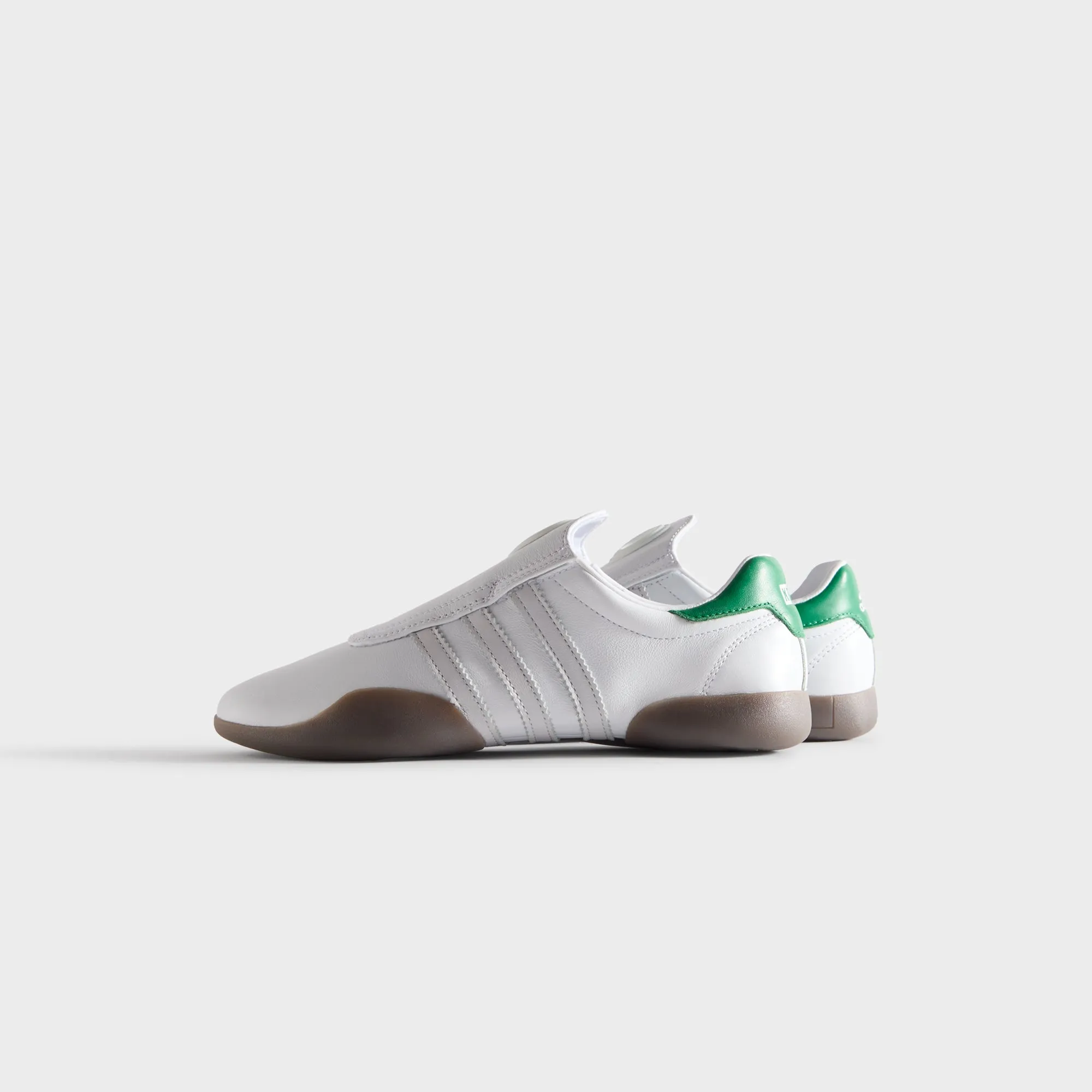 Kith Classics for adidas Originals WMNS Taekwondo Mei - White / Green Vibrant sole Easy on