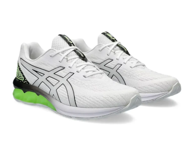 Men's Asics Gel-Quantum 180 7 (White/Illuminate Green) Style Match Shock Vibe
