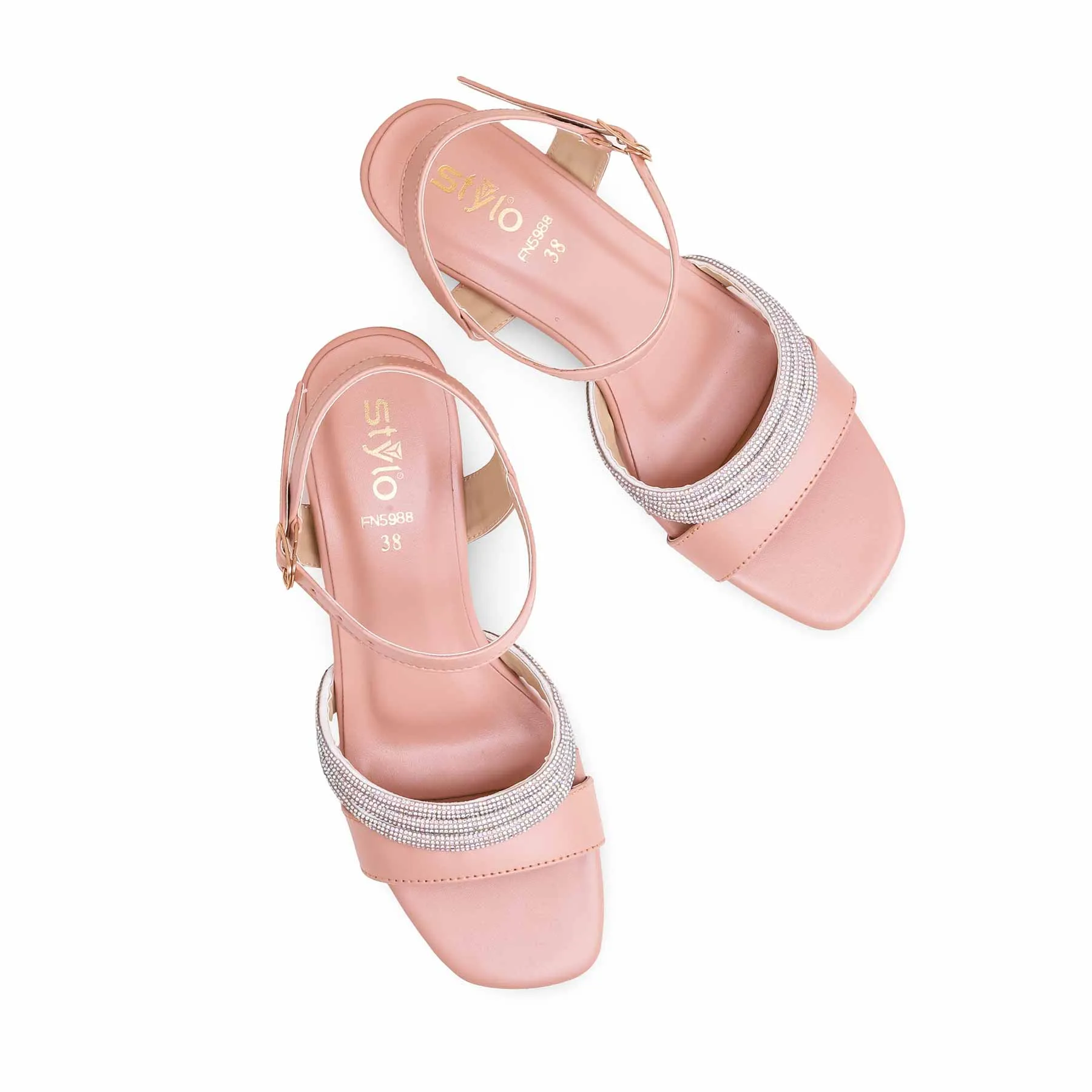 Pink Fancy Sandal FN5988 Love Note Water Safe