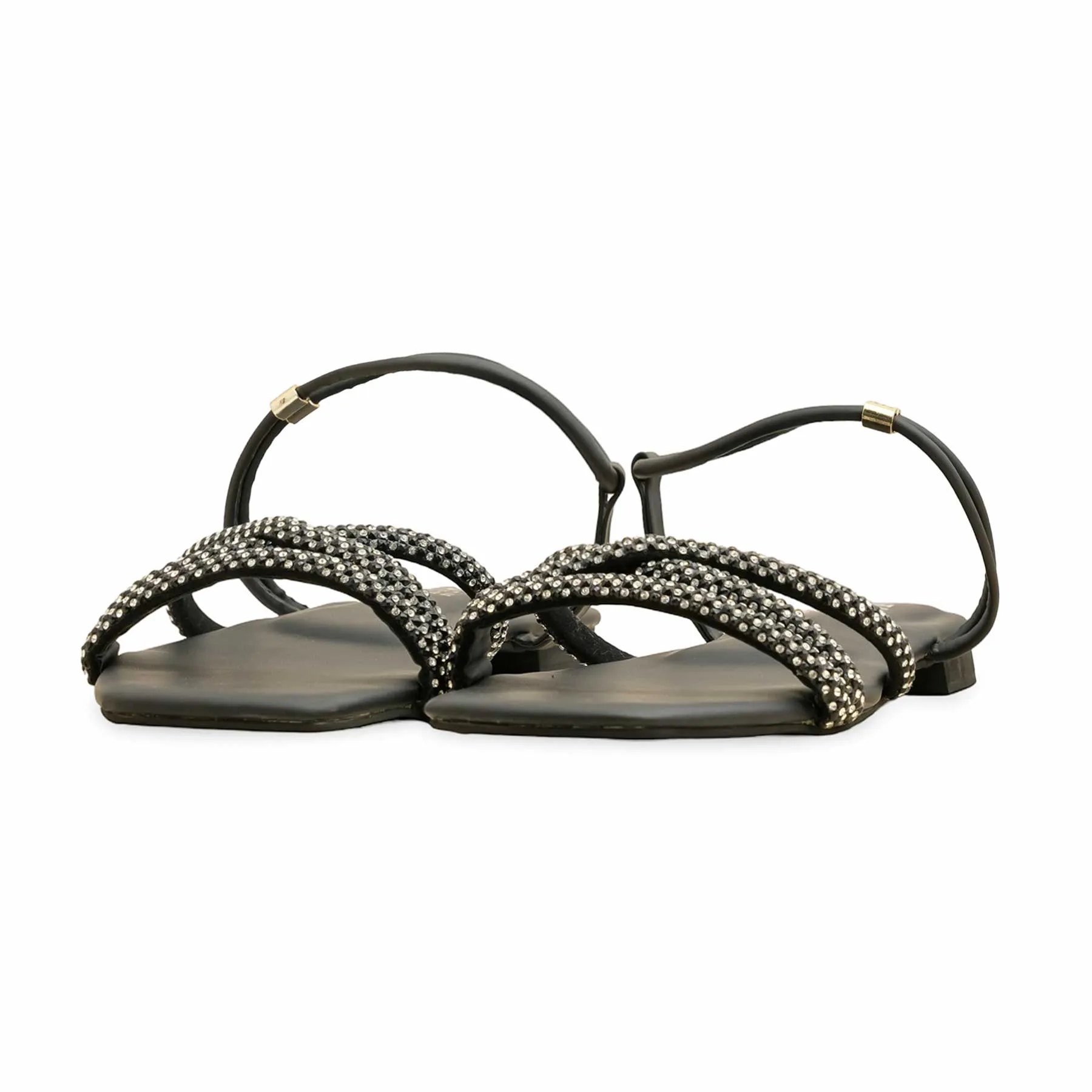 Expo Mood Black Formal Sandal LFR433