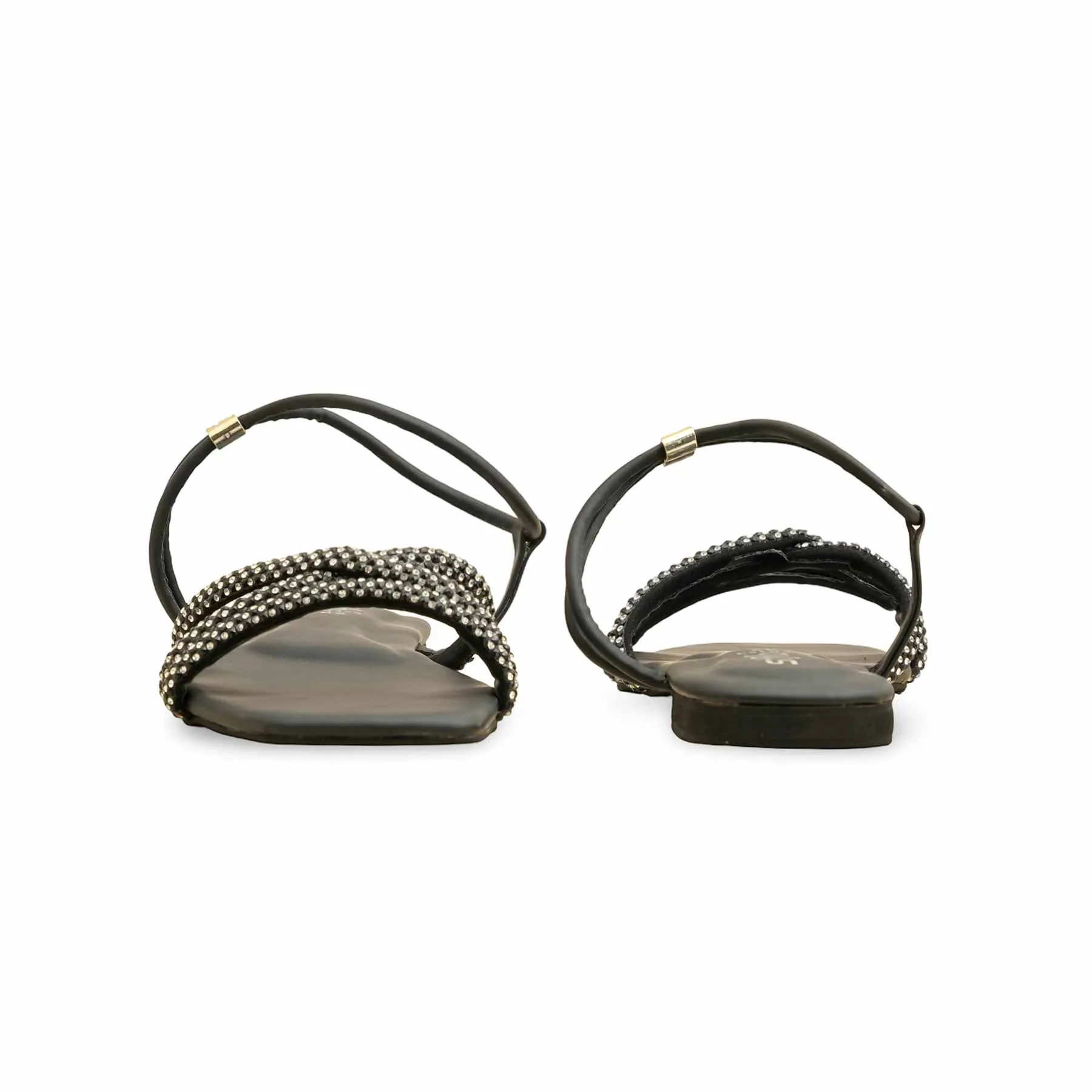 Lesson Step Black Formal Sandal LFR433