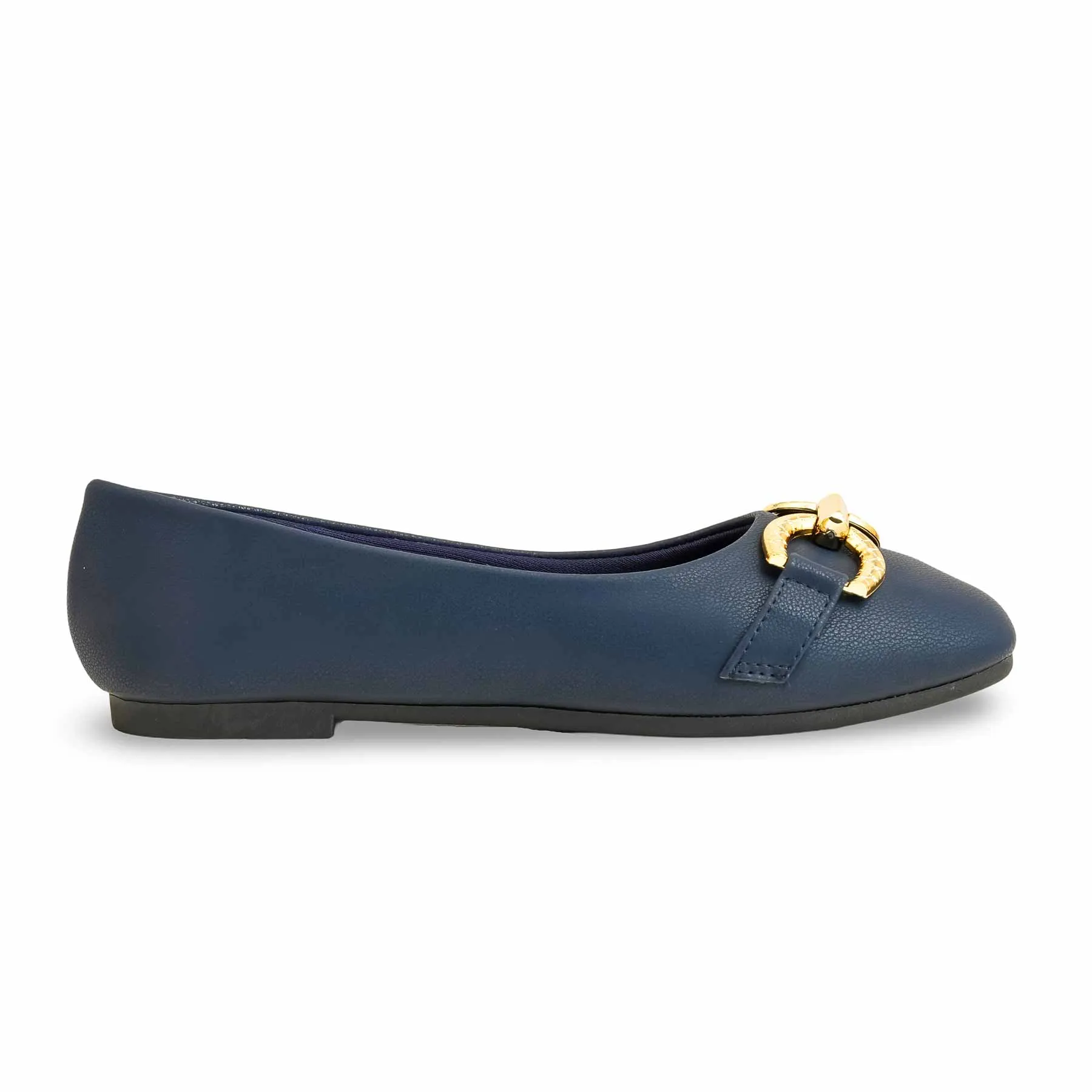 Navy Pumps for Women WN1185 High Step Comfortable Look