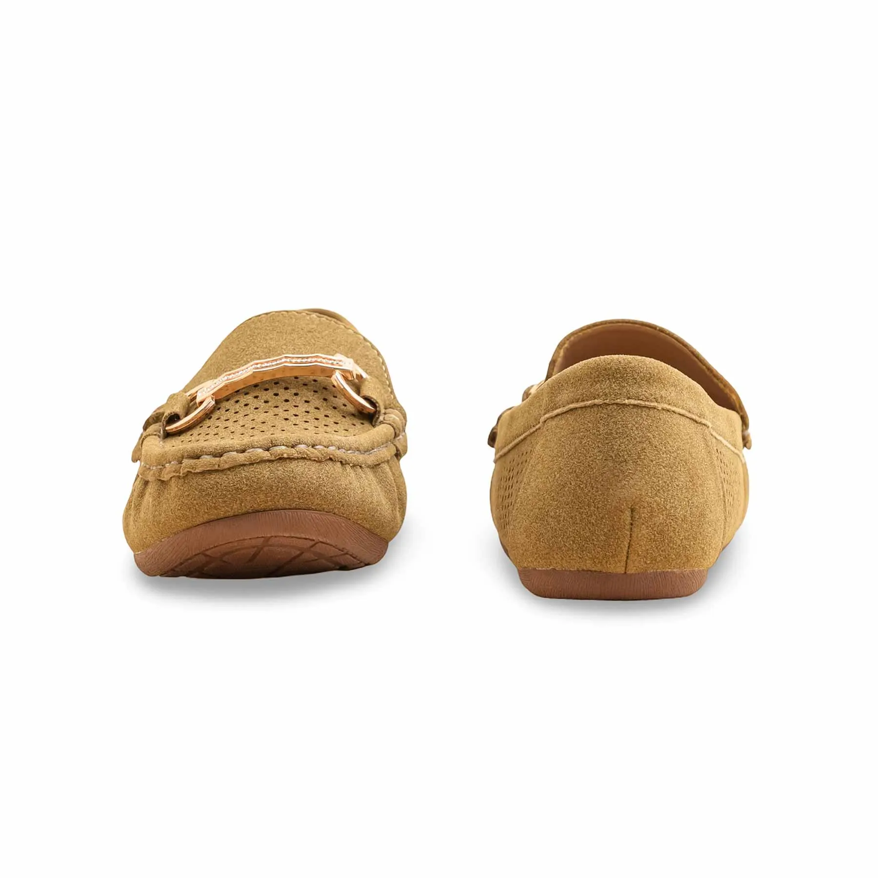 Brown Moccasin WN4498 Peace Feel Lightly Padded