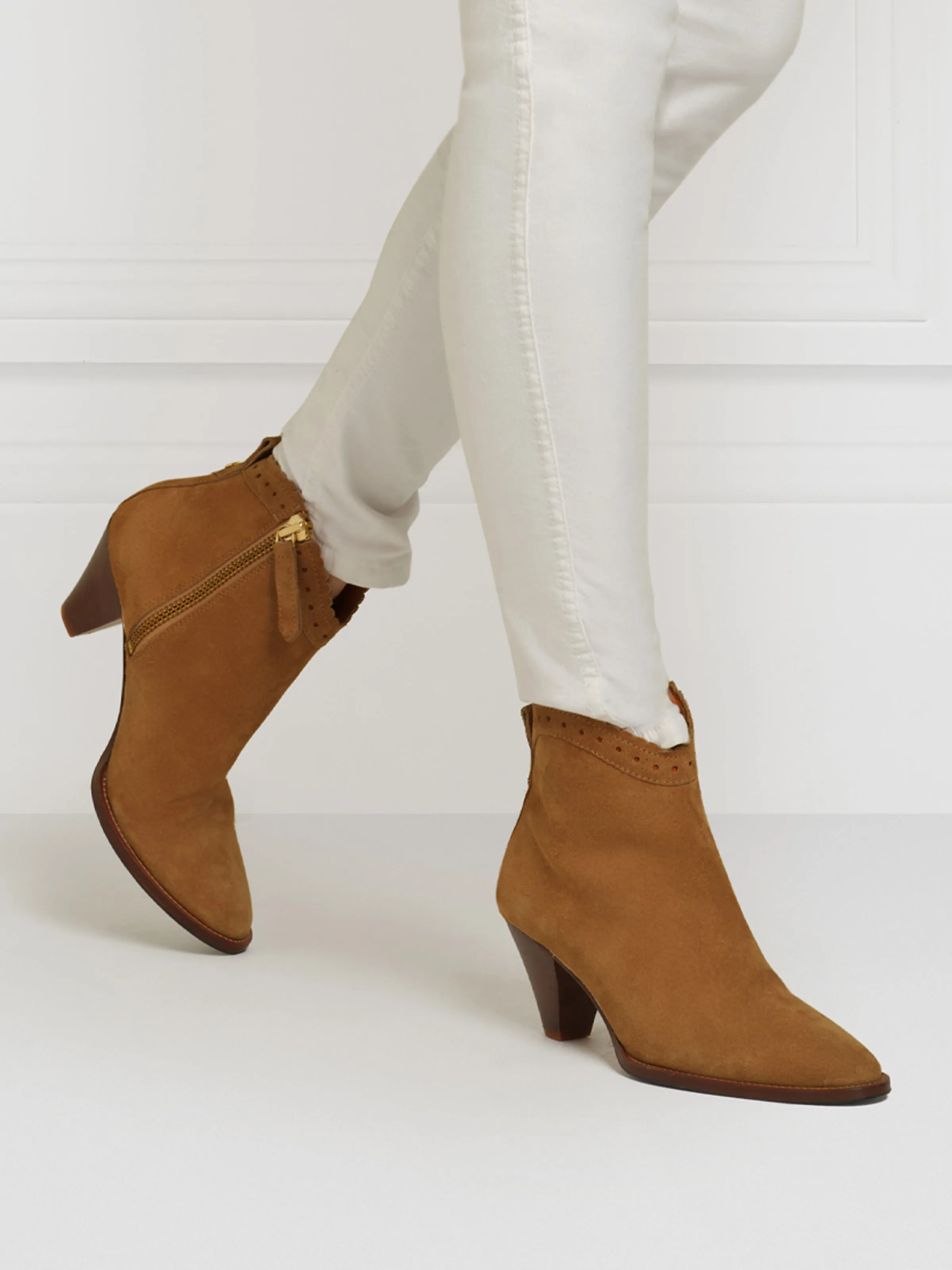 Regina Ankle Boot - Tan Active Use