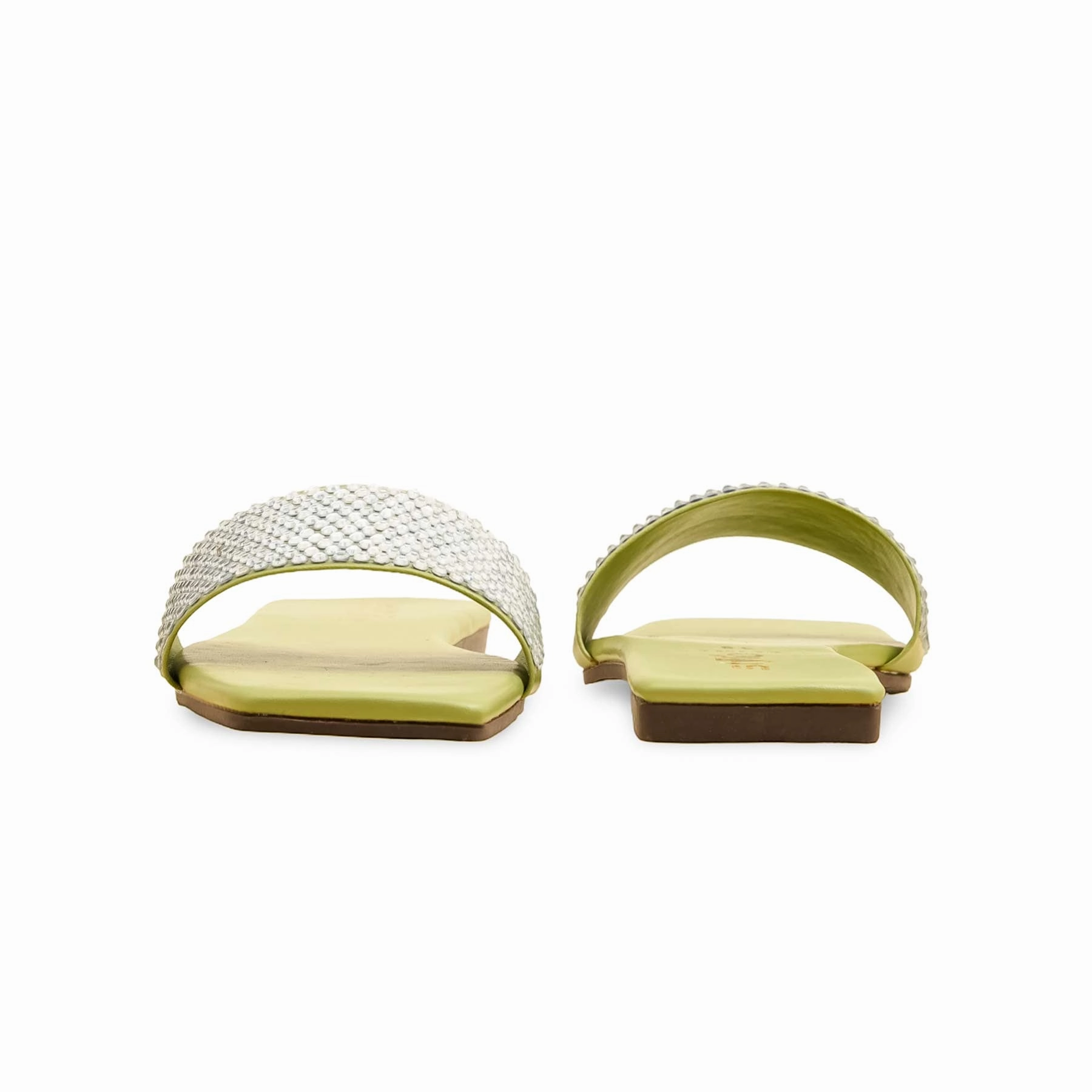 Relaxed Shoes Foot-Friendly Flats PISTAGREEN Casual Slipper CL2096