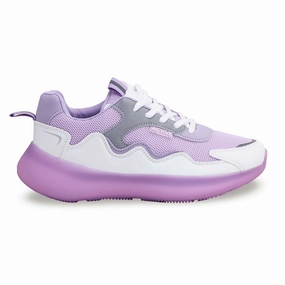 Low Cut Design Non Slip Outsole Lilac Casual Sneaker AT7346