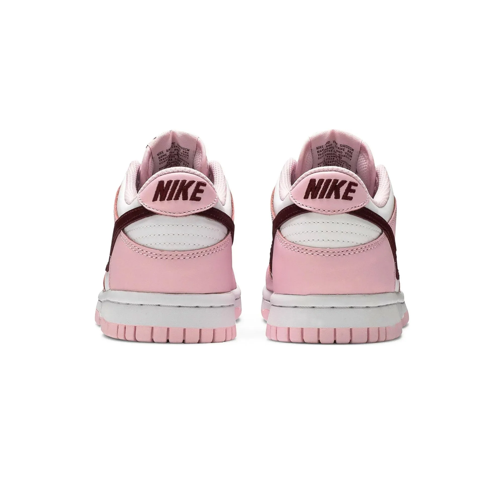 Nike Dunk Low 'Pink Foam Red White' GS (2021) Fast Routine