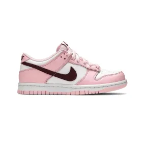 Ventilated Lining Nike Dunk Low 'Pink Foam Red White' GS (2021)