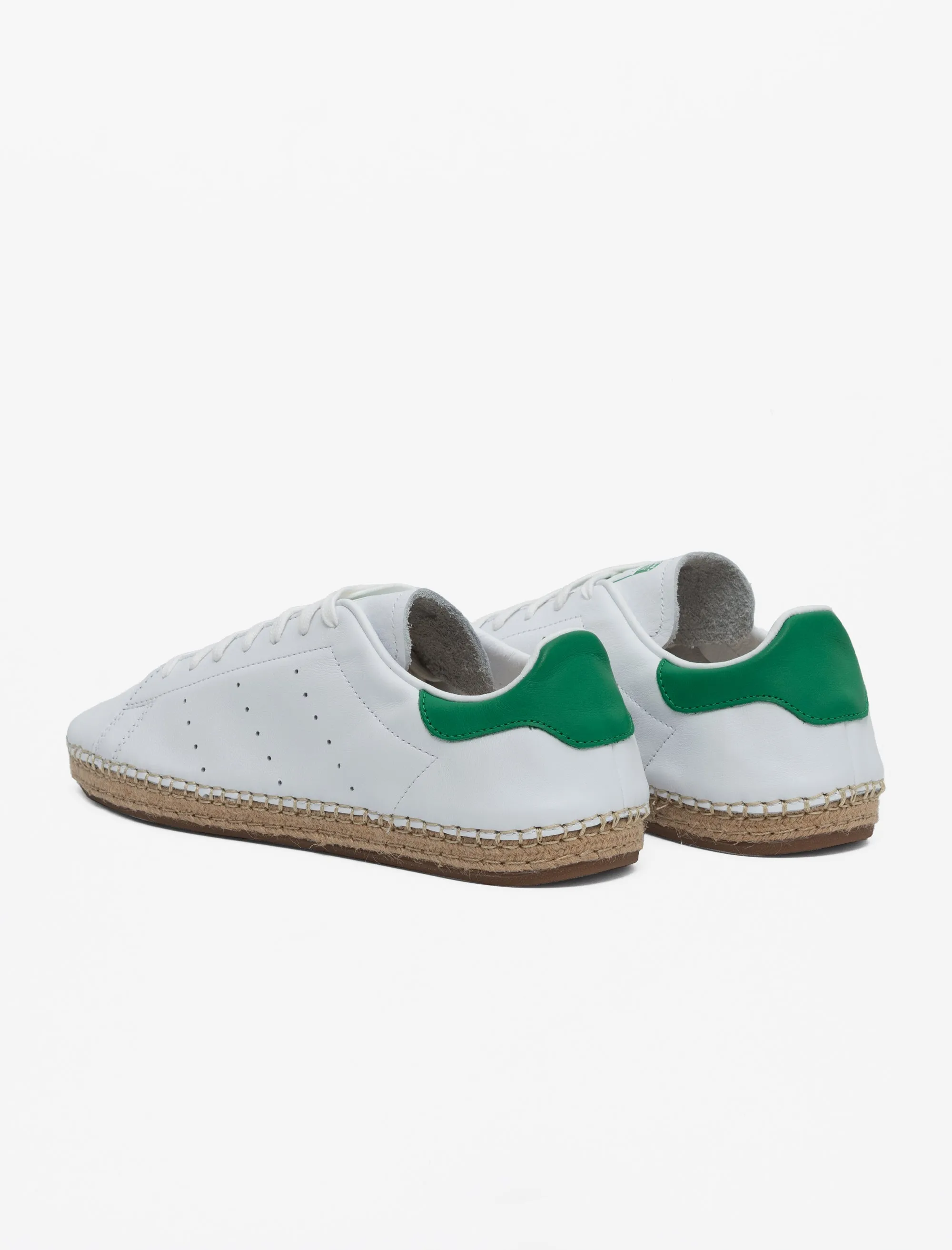 Supportive Lining CLOT by EC Stan Smith Espadrille (White) Anatomical Contouring City Hustler