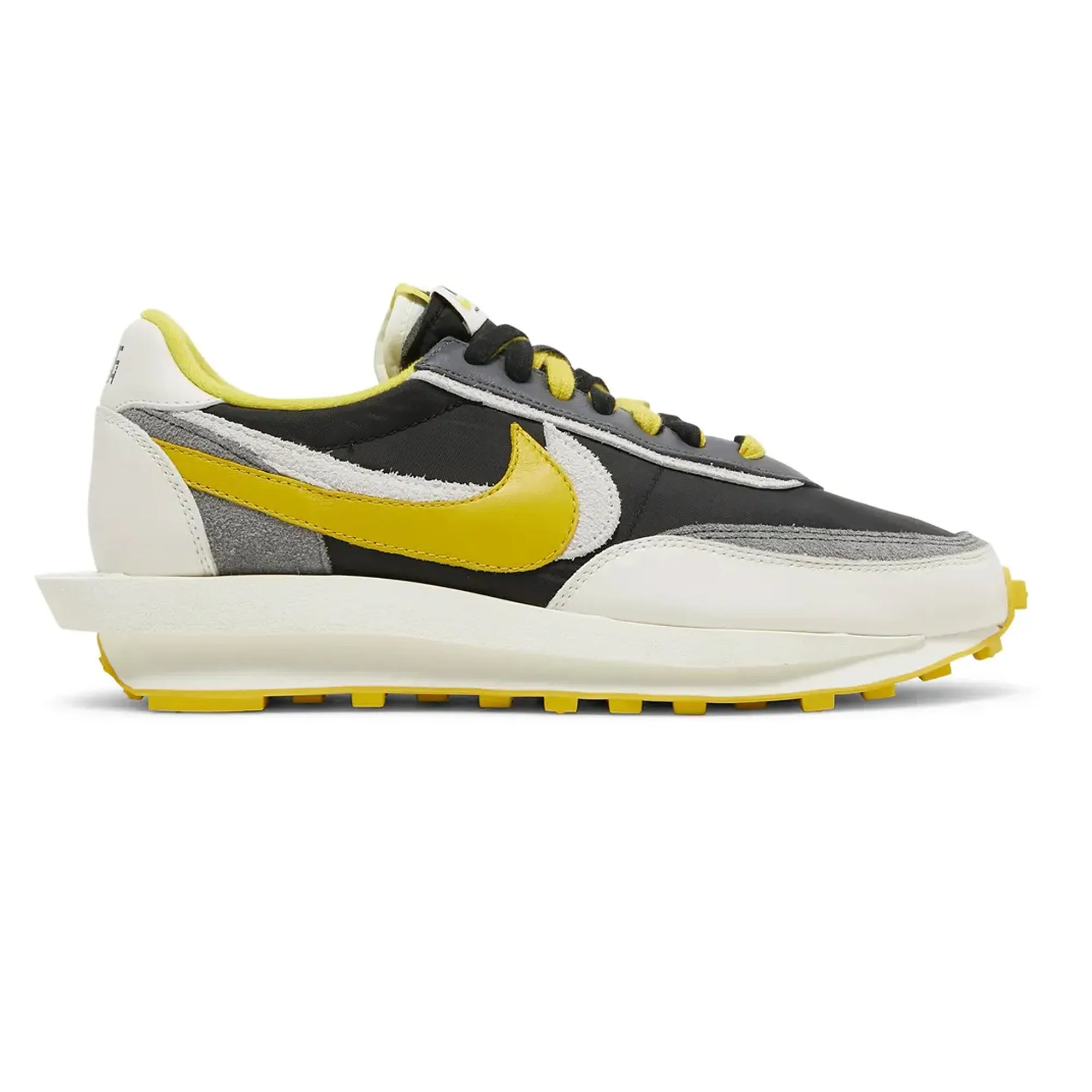 Nike LDWaffle x Sacai x Undercover 'Bright Citron' Adaptive Fit Collar