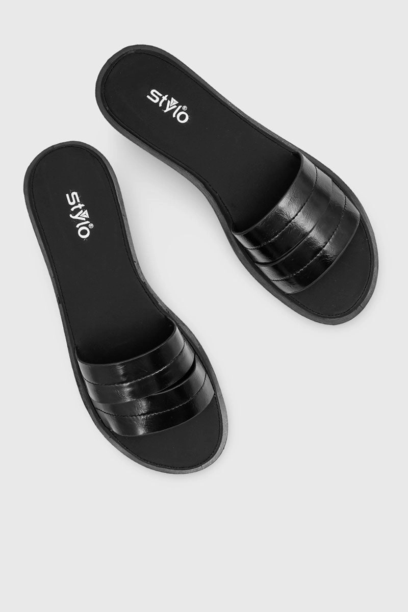 Black Casual Softy For Ladies CLS044 country