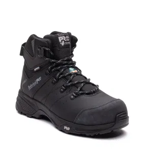 Switchback Men's 6" Composite Toe Work Boots A2CB8 Customizable Fit Features Feather Light Hiking Trails