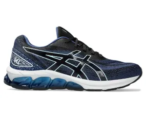 On Foot Flexible Fabric Men's Asics Gel-Quantum 180 7 (Black/Midnight Blue)