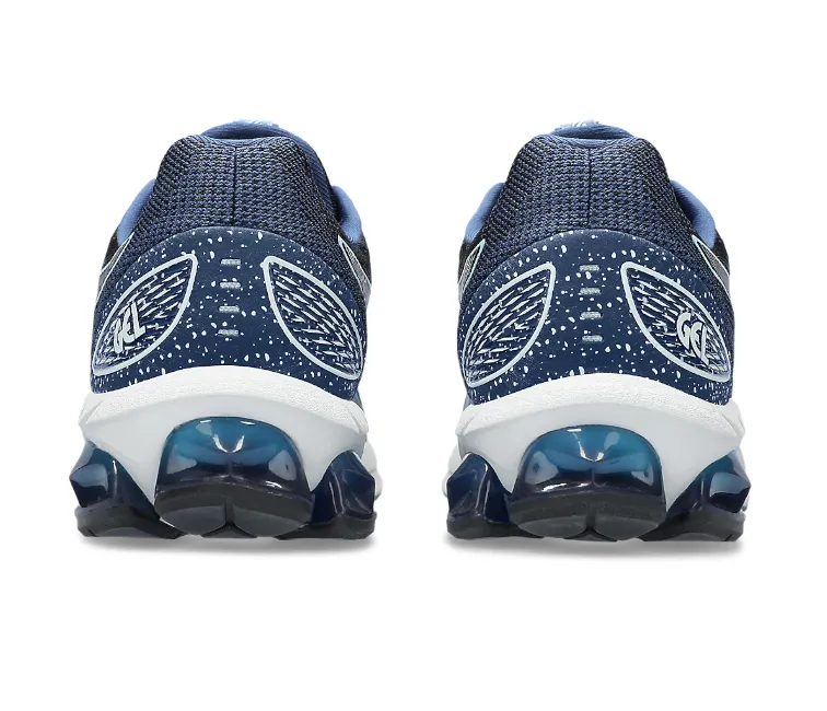 Pressure Distribution System Lightweight EVA Foam Design Men's Asics Gel-Quantum 180 7 (Black/Midnight Blue)