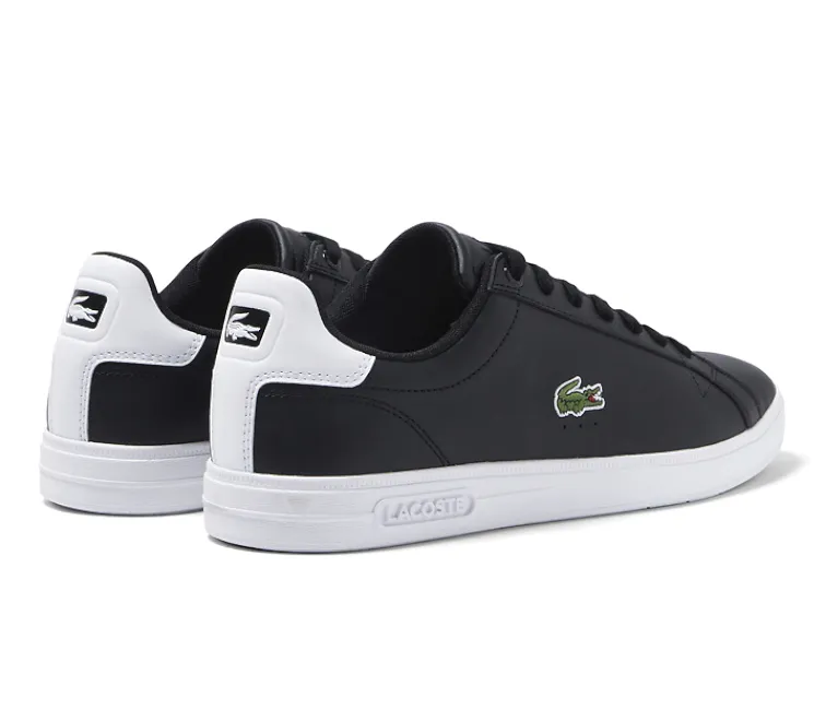 Men's Lacoste Graduate PRO 222 1 SMA (BLK/WHT) Street Style