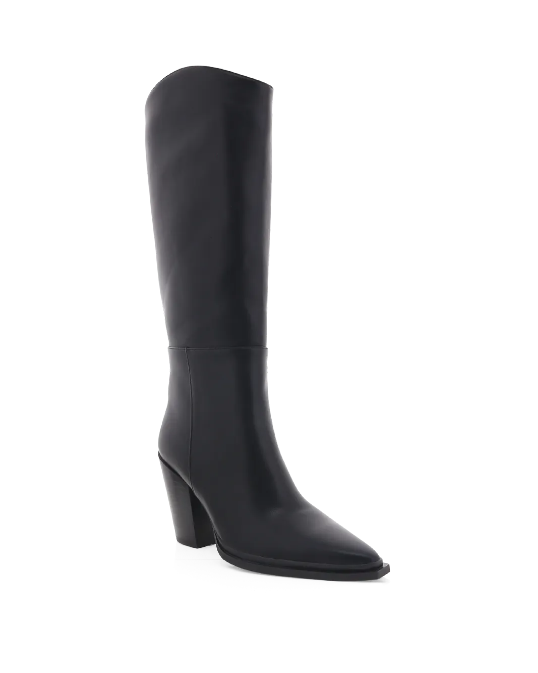 TALEAH - BLACK Durable Stitching Flexible Material Metallic Buckle