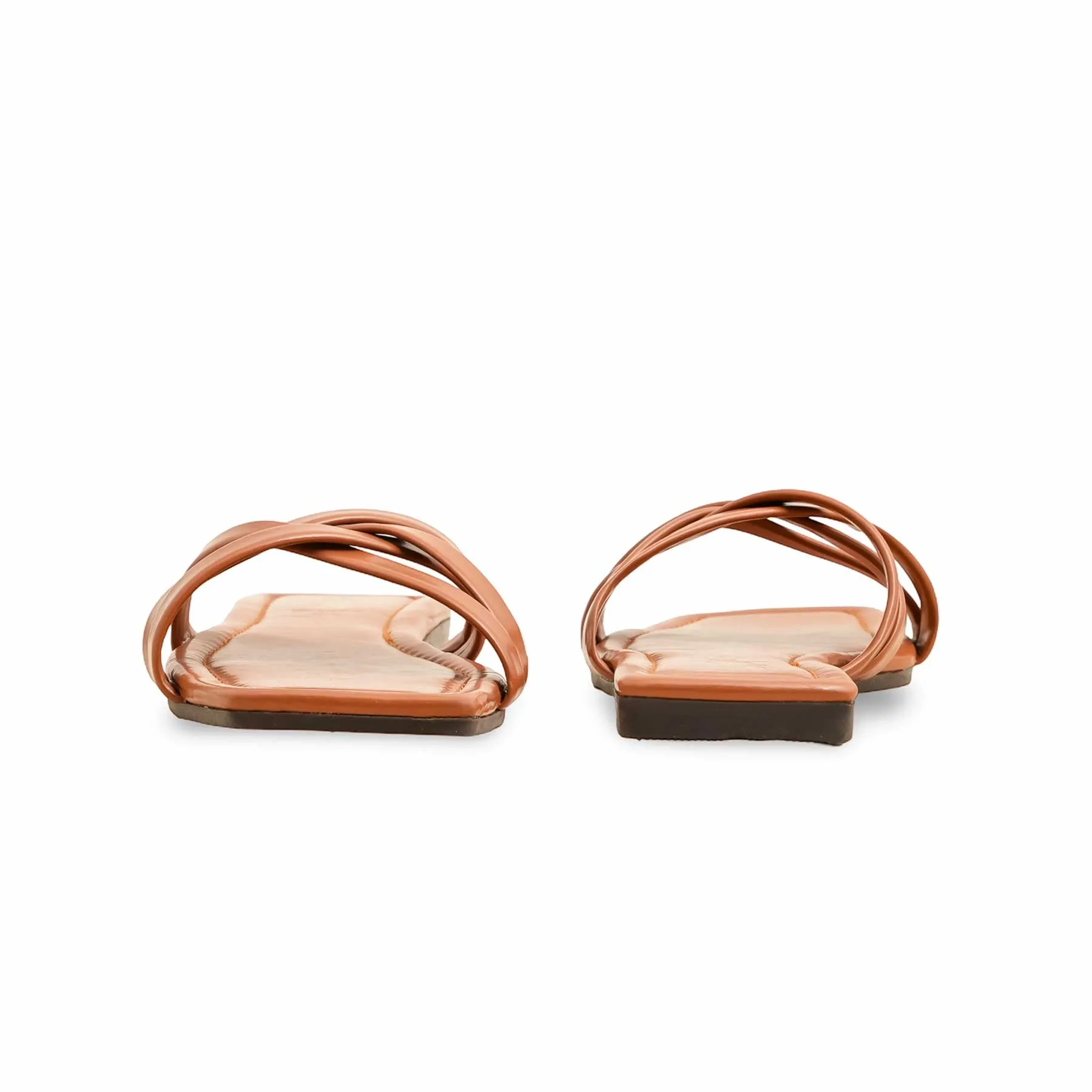 Pot Glow Elegant Step Tan Casual Slipper CL2092