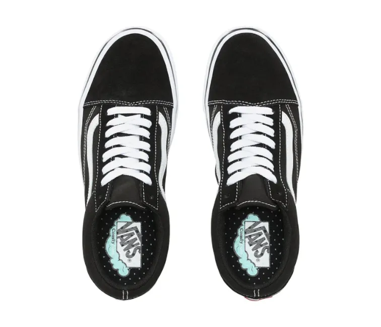 Airflow Channel Tech Vans Unisex Comfycush Old Skool (Black/White)