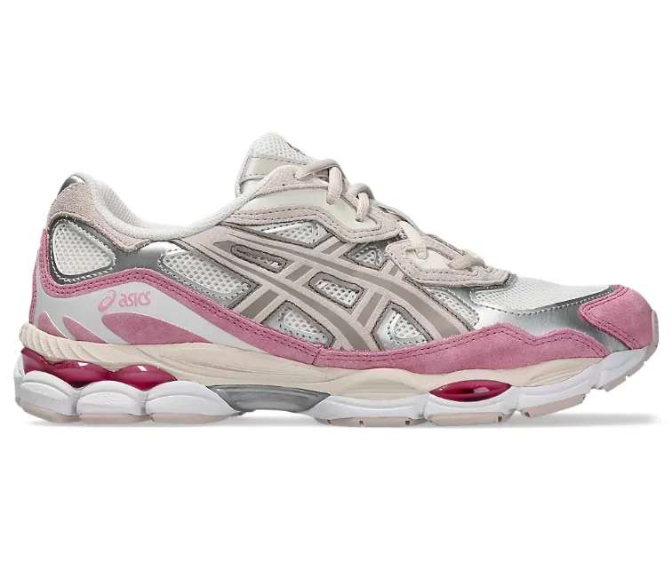 Men's Asics Gel NYC (Cream/Pink) High Top Style