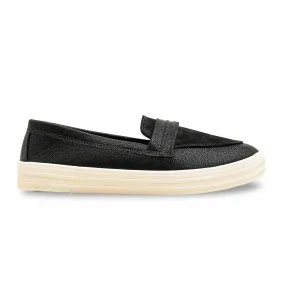 Comfort-Oriented Black Sneaker For Women WN6172