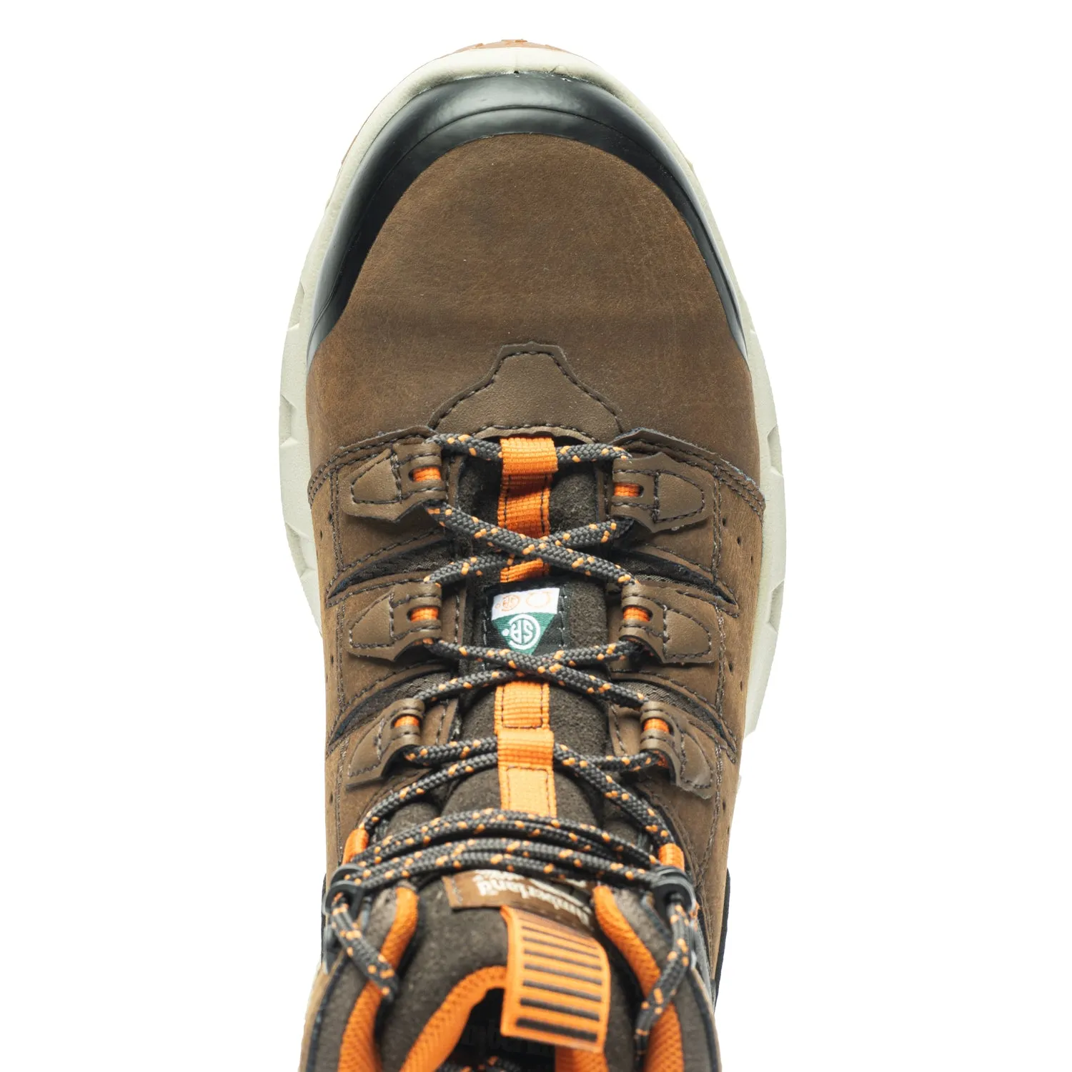 Tempe Men's 6" Aluminum Toe Work Boots A63XB Rugged Built Rainy Day Commuter heel cup