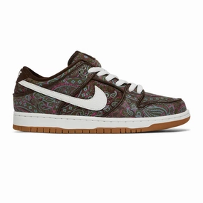 Nike SB Dunk Low Pro 'Paisley Brown' (2022) Tension Dispersing Outsole Trail Fit