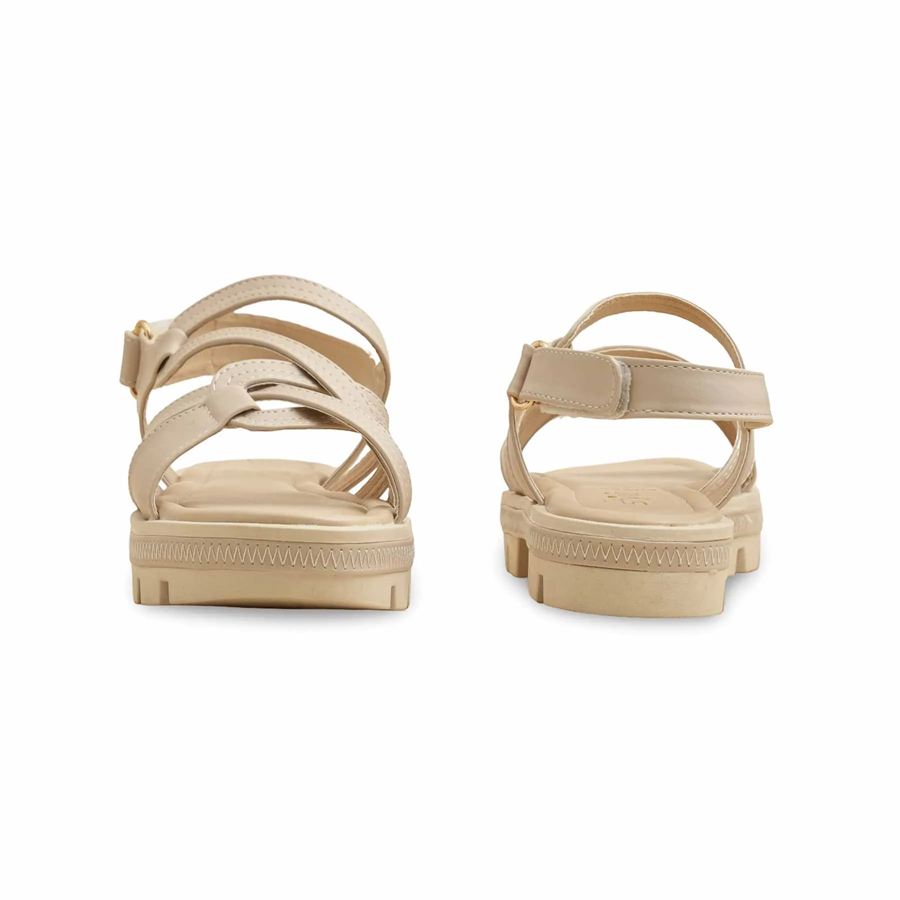 Fawn Formal Sandal PU0605 Mountain Walk Breathable Sole