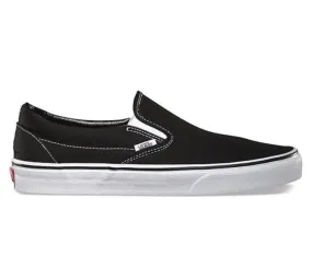 Vans Classic Slip-On (Black/White) Non Irritating Seams