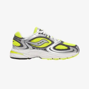 mens saucony grid jazz 9 (yellow/silver) Flat Finish Every Step