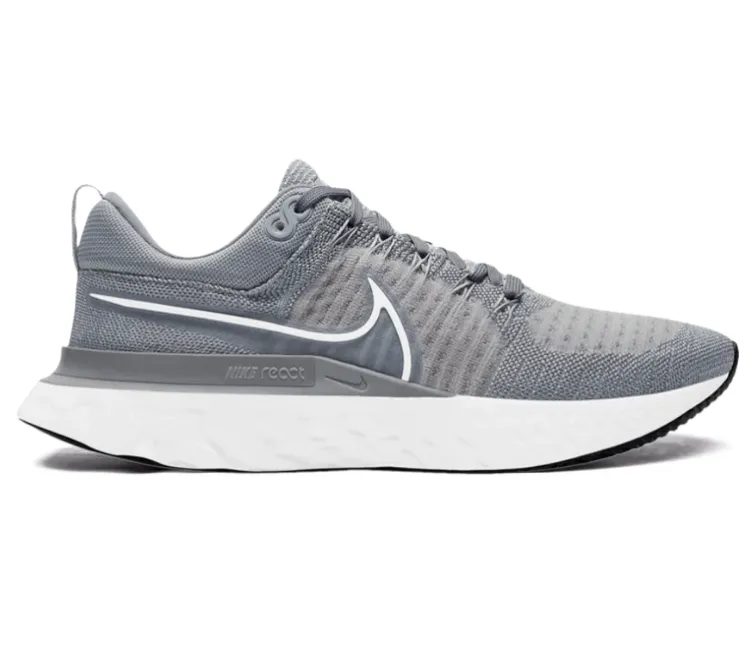 Men's Nike React Infinity Run FK 2 (Particle Grey) Heat Resistant Outsole Reliable stability