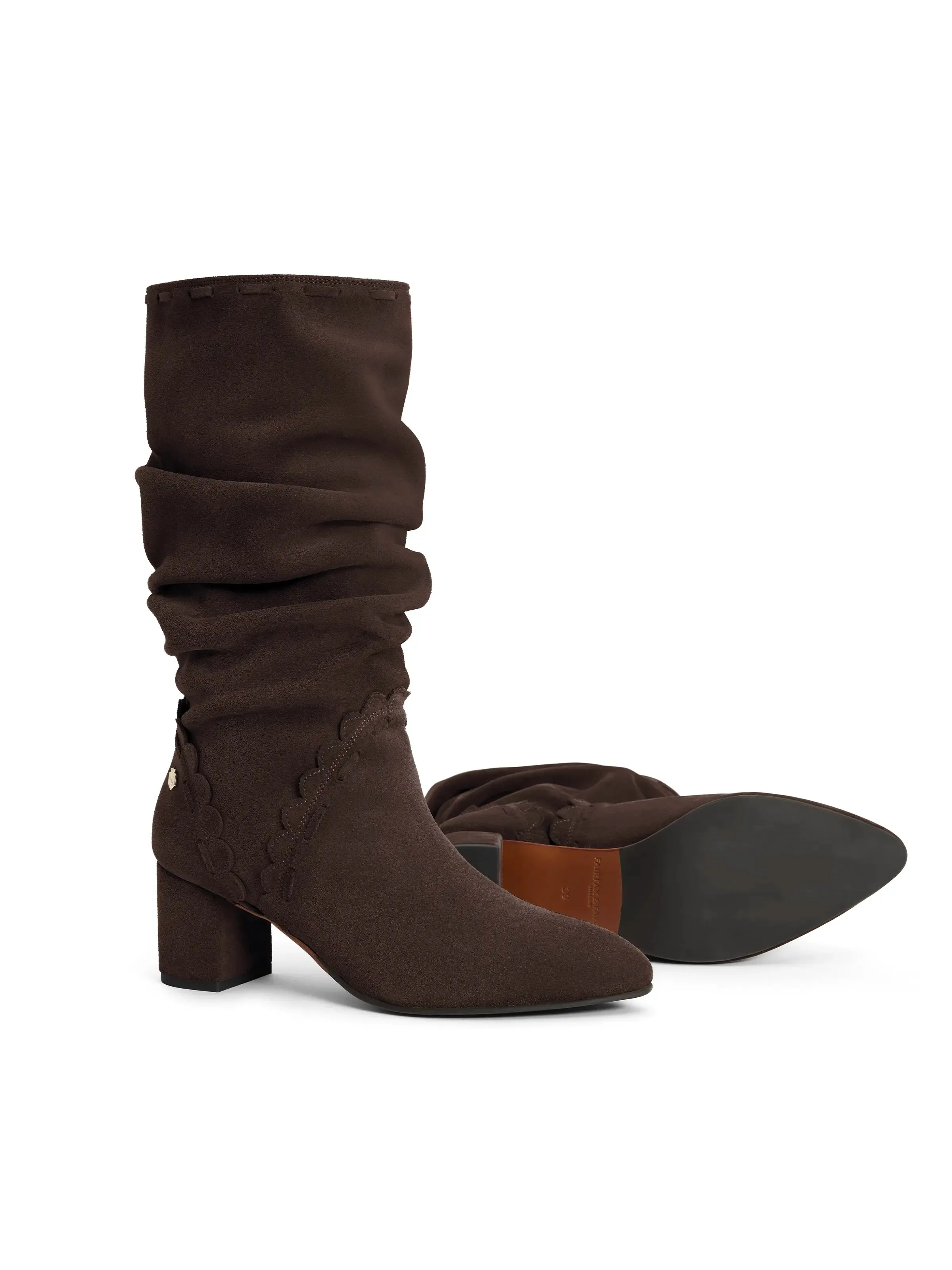 Bakewell Slouch Boot - Chocolate On-the-Go Wear