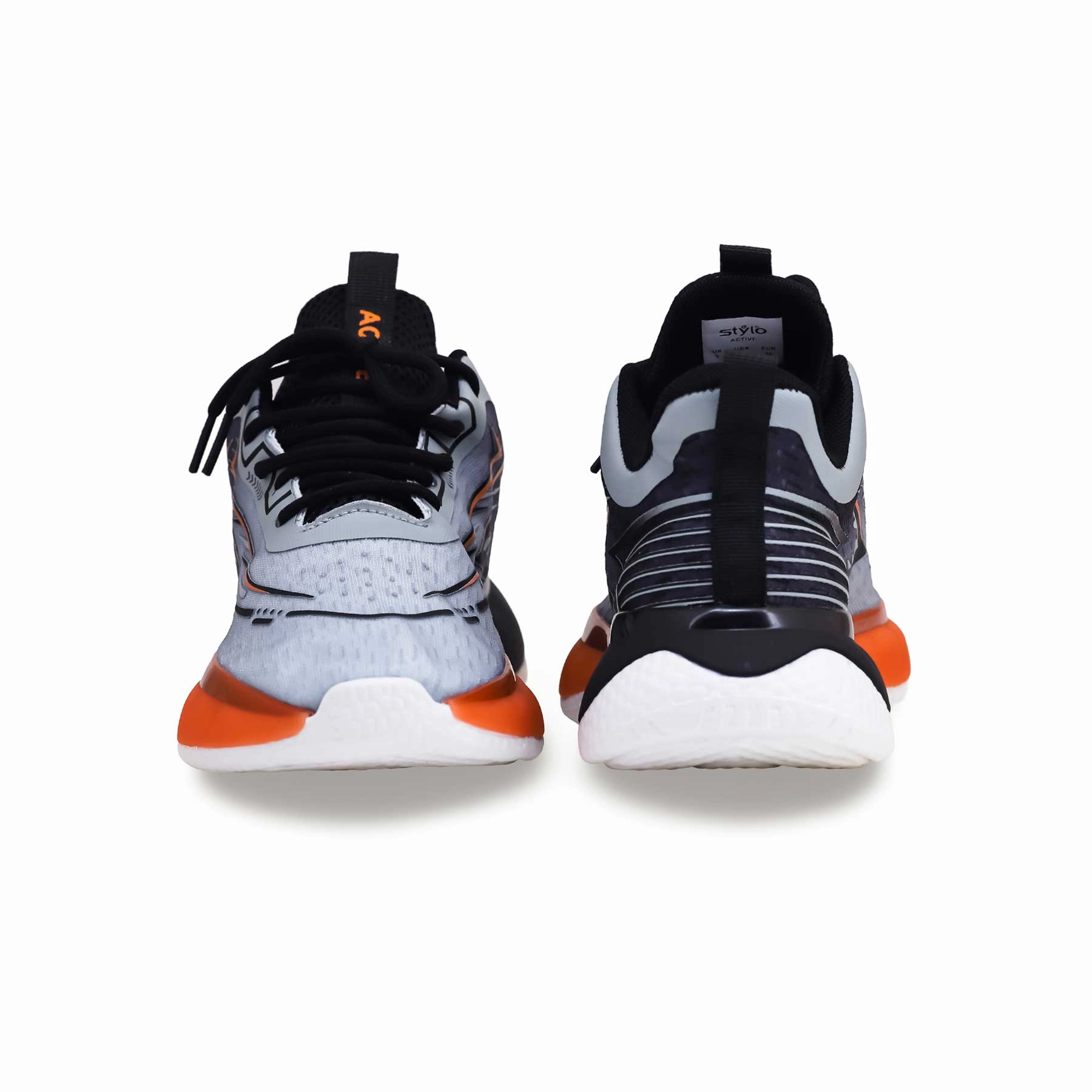 Customizable Fit Mechanism Black Casual Sneaker AT7343