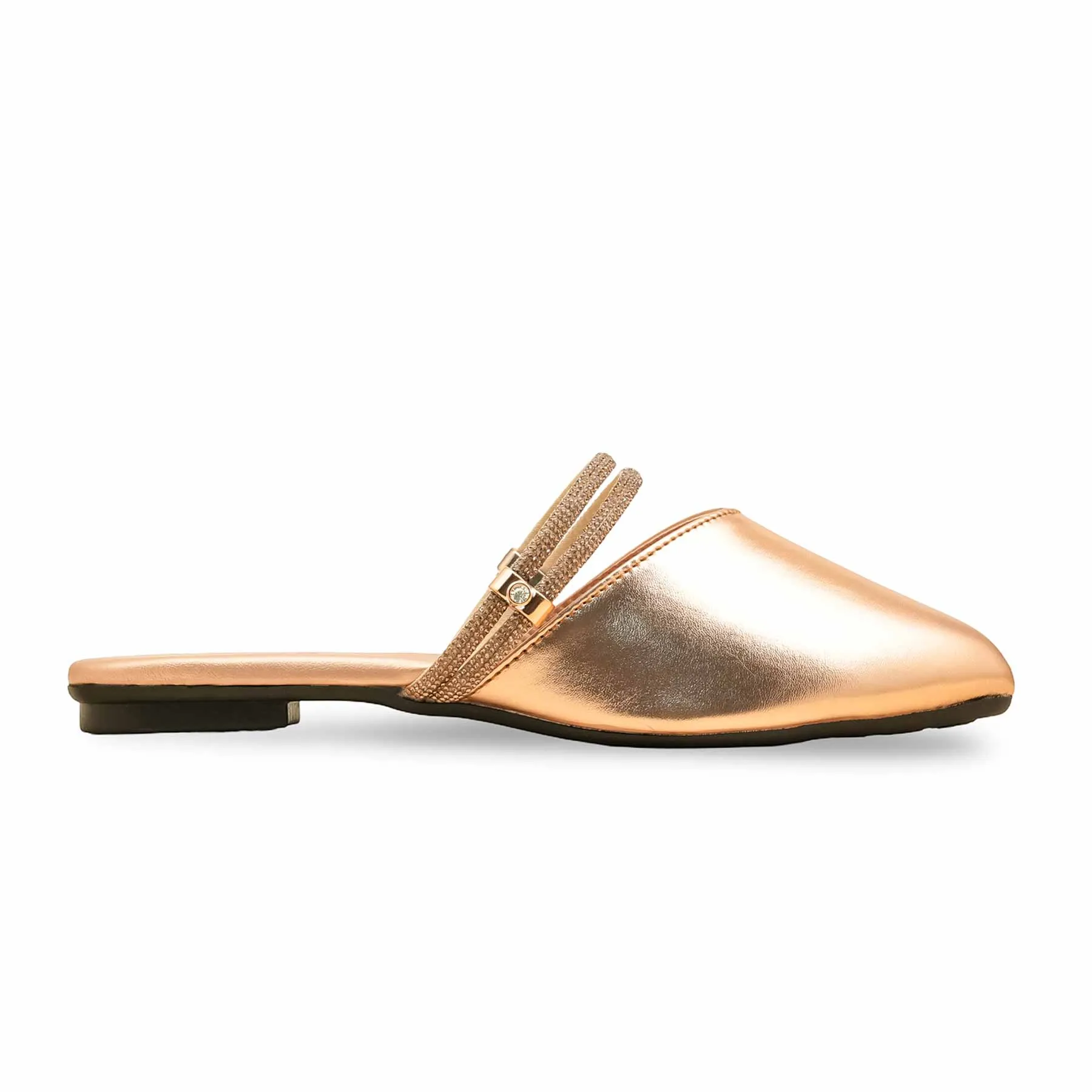 Occasion Heels Golden Back Open For Ladies WN5465